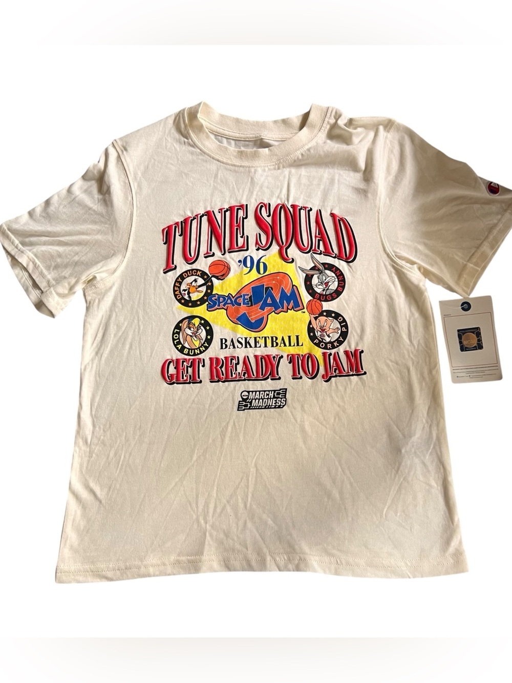 Champion Space Jam Tune Squad ’96 NCAA March Madness Graphic T-Shirt Youth M